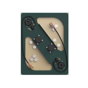 Amina Sapphire Dual Plaster In-Wall Speaker