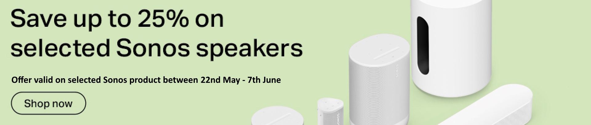 SONOS SALE SUMMER SONOS SALE SUMMER